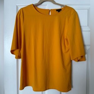 Ann Taylor Factory blouse yellow